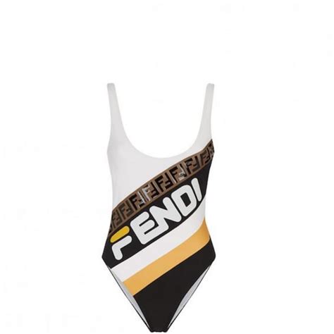 fendi beach dress|fendi swimwear for women.